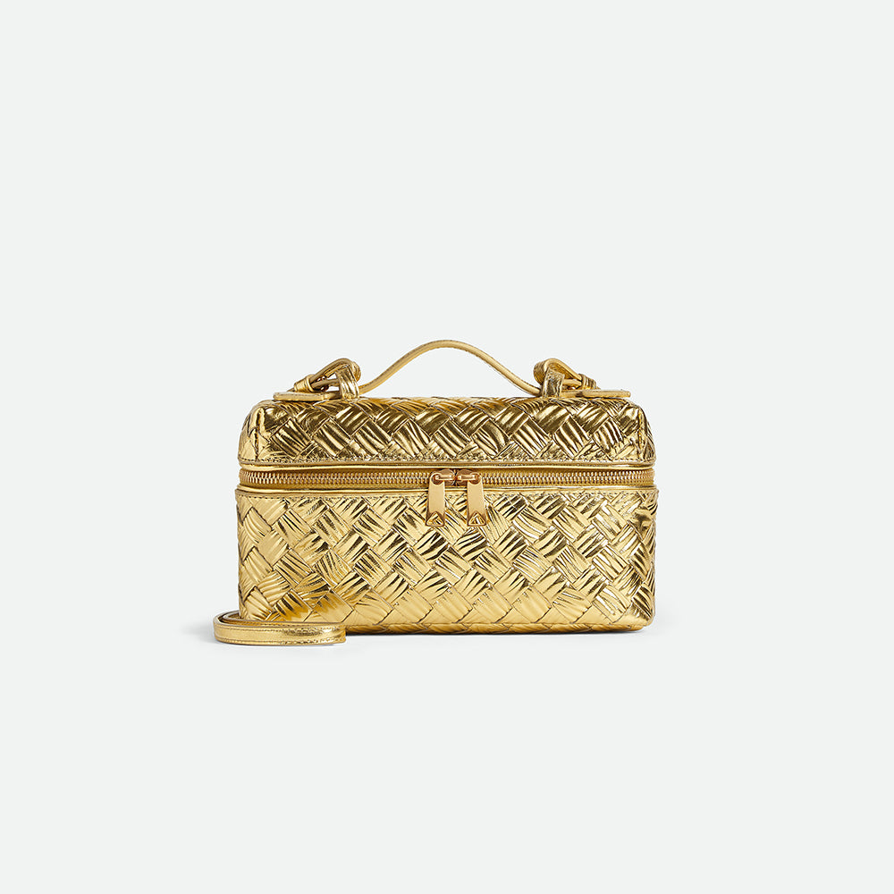 Bottega Veneta Women's Bang Bang in Gold Silver #335053