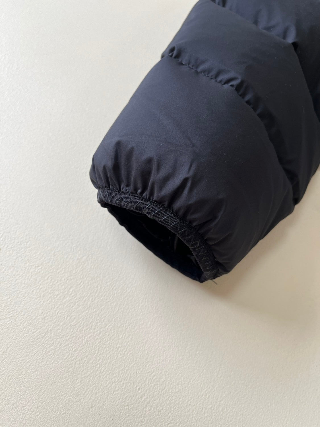 Moncler Men's New Black Warrior 3M Reflective White Goose Down Hooded Reflective Letters Down Jacket #332483