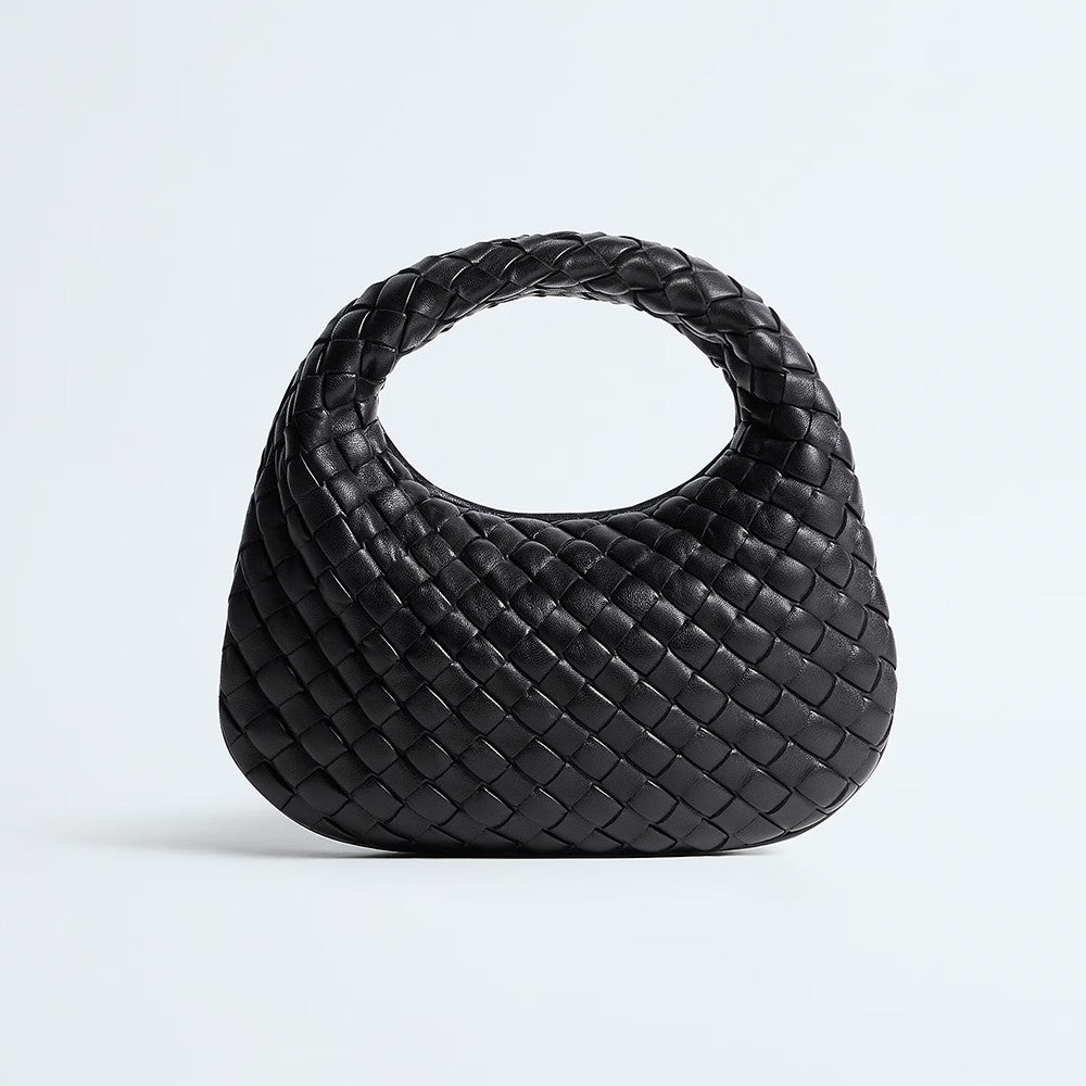 Bottega Veneta Mini Veneta Handbag Intrecciato-woven Fashionable Clutch Bag Solid Colour 867031V66V07258 #197545
