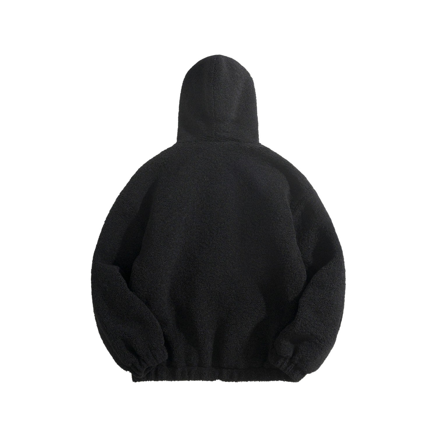Celine Hooded Jacket in Wool and Cotton Fleece #333474