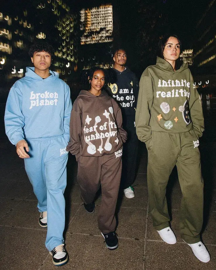 Broken Planet Infinite Realities Sweatpants Olive Green