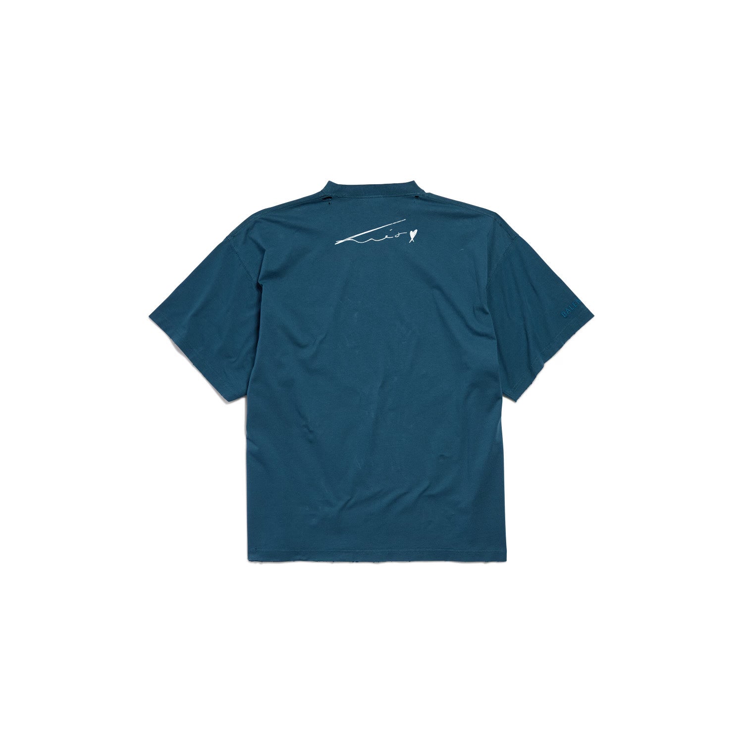 Balenciaga Men Women PP KRIT Printed Round Neck Short Sleeve Summer Cotton Solid Color Oversized T-Shirt Ngvp #1387