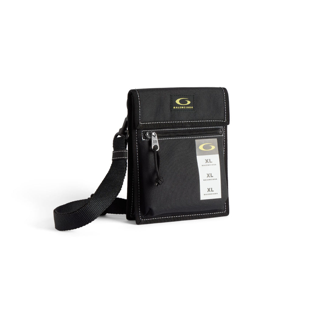 Balenciaga EXPLORER  Men's and Women's Fashion Classic Solid Color Embroidered Logo Rigid Nylon Waterproof Fabric Small Shoulder Strap Tote Bag Crossbody Bag Bags 6559822ABZF1078 #78679