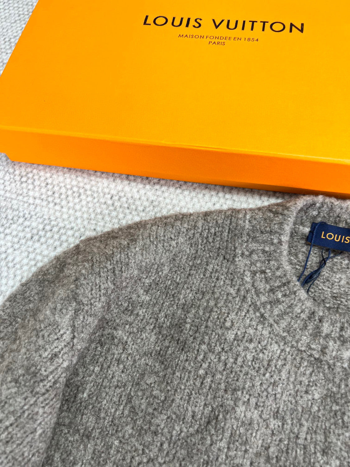Louis Vuitton Wool Blend Crewneck Pullover Sweater #96723