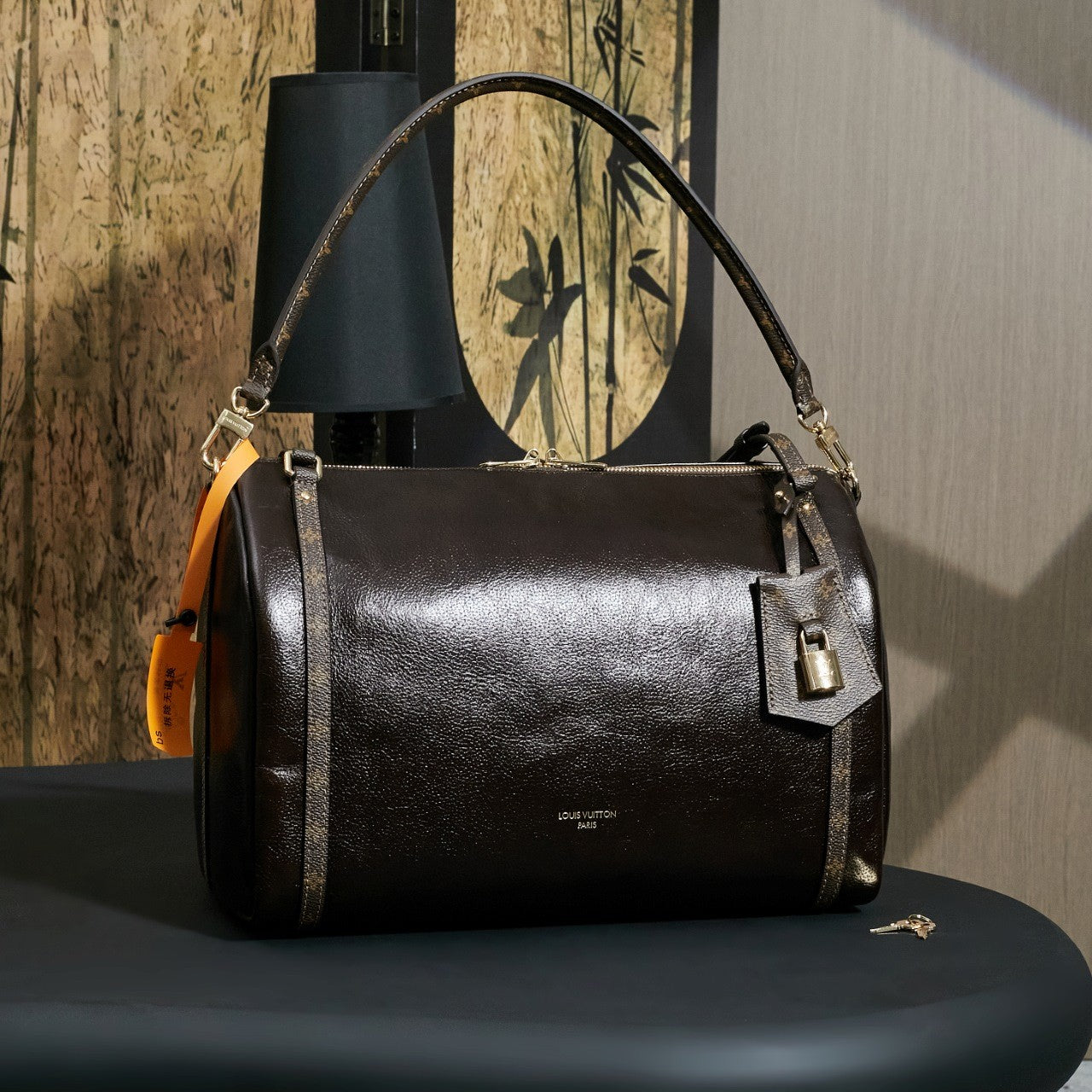 Louis Vuitton Express Cow Leather Coated Canvas Trimmed Waxed Leather Armpit Bag Shoulder Bag Crossbody Handbag M26359 M26397 #333466