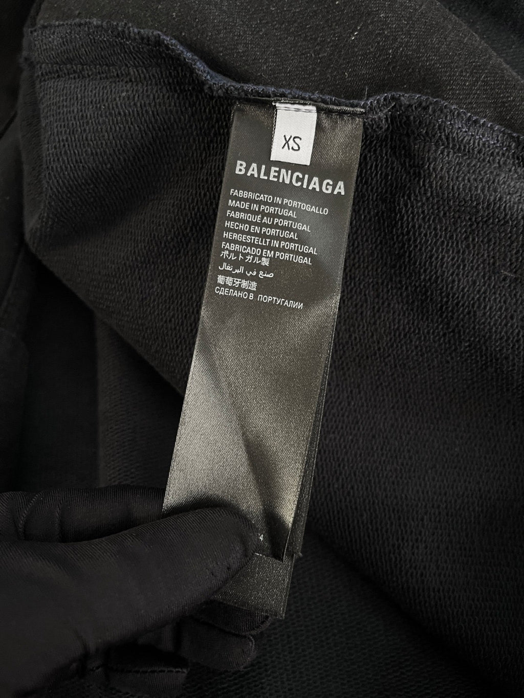 Balenciaga Men Hybrid Hooded Jacket #335498
