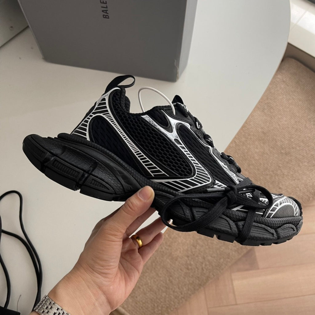 Balenciaga Men's Women's Spring Summer Autumn Solid Color Casual Round Toe Lace Up 3XL Sneakers Low Top Dad Shoes #76616