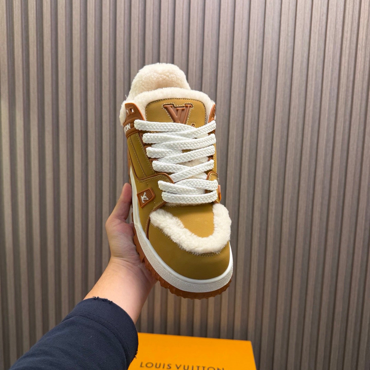 Louis Vuitton Lv Trainer Maxi Sneaker Men Shoes 1AJ282#335266