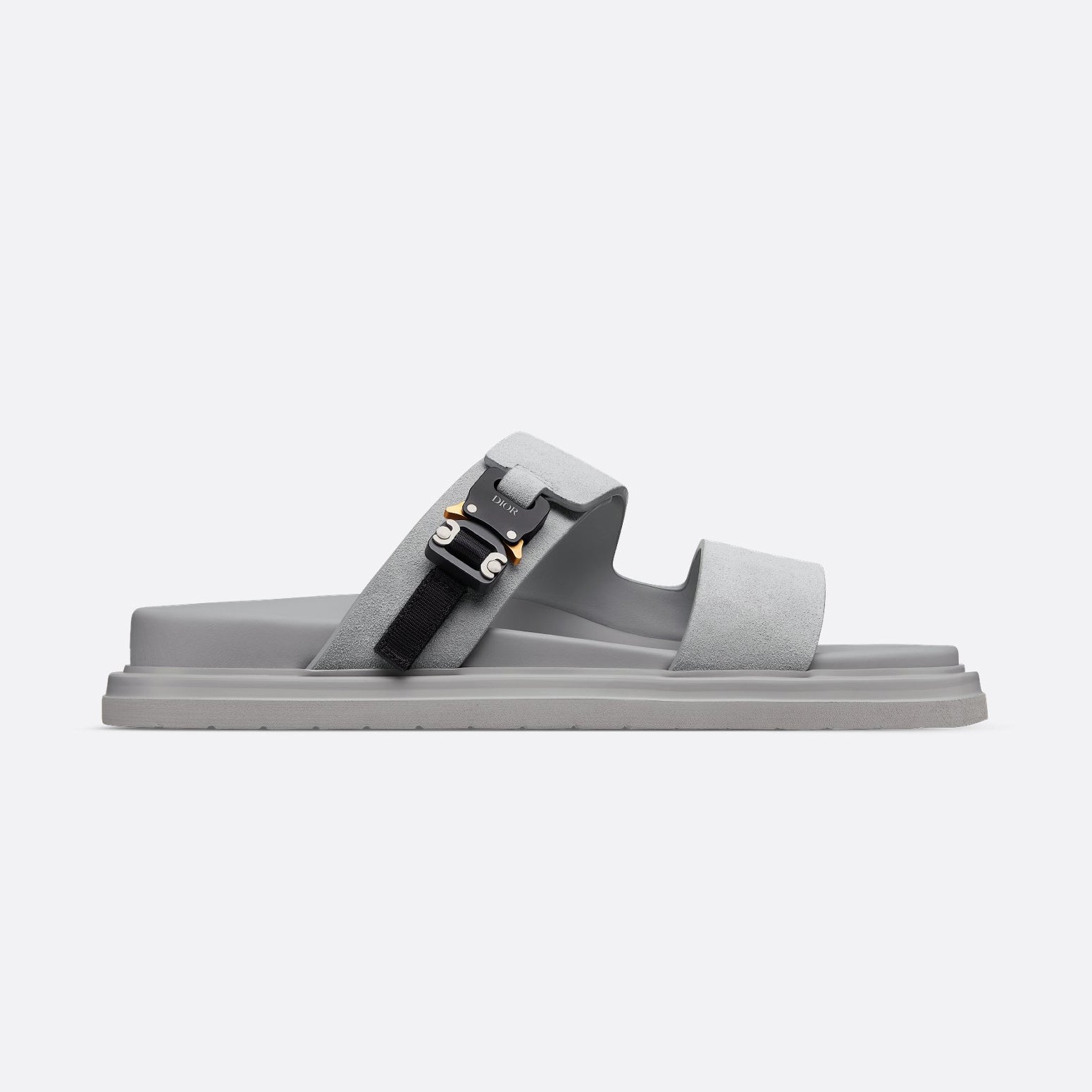 Dior Aqua Men's Summer Solid Color Suede Buckle Sandals Shoes #77184
