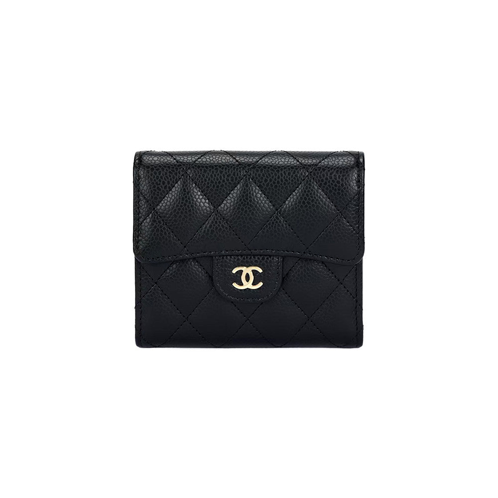 Chanel Women's Fashion Classic Leather Double C Logo Card Holder Bag Bags AP0231-Y01864-C3906 #79422