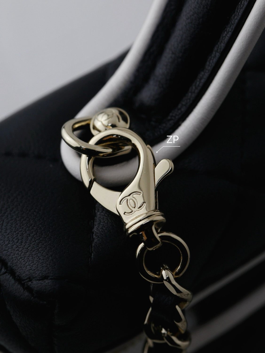 Chanel 26 New Arrival Black And White Panda Colour-block Lunch Bag Colour-block Make-up Bag Diamond-quilted Chain-strap Handbag  Lady Bags AP5240 #84323A
