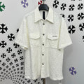Chrome Hearts Terry Jacquard Short-sleeved Shirt #375817