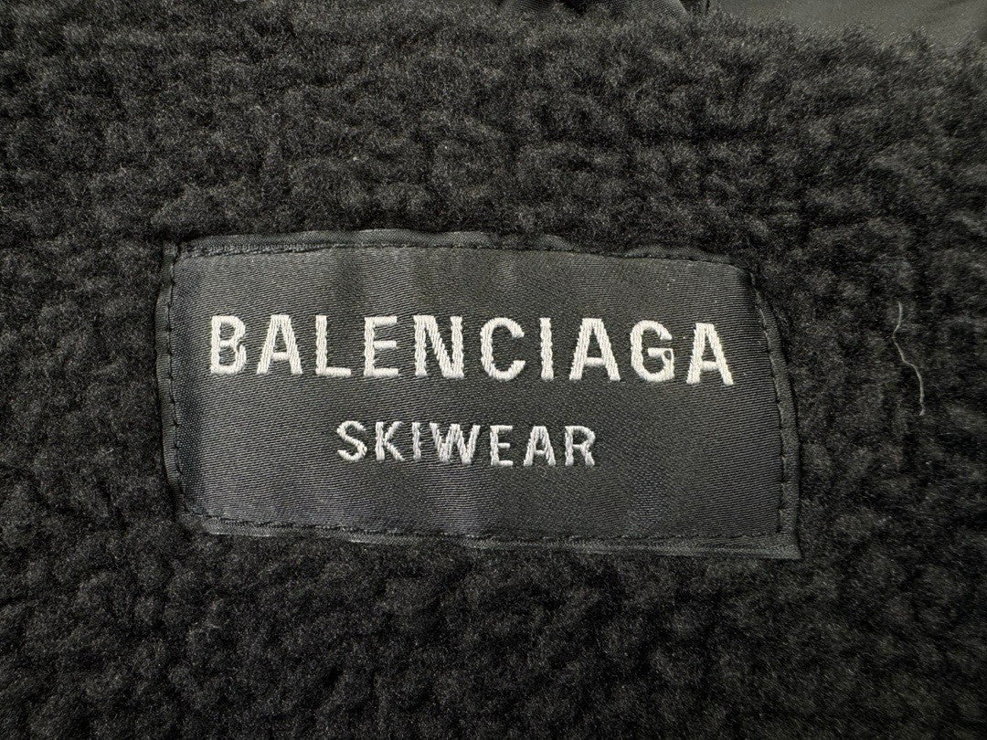 Balenciaga Fall/Winter Men's and Women's Ski Sherpa Pullover Oversized Sweatshirt #333198