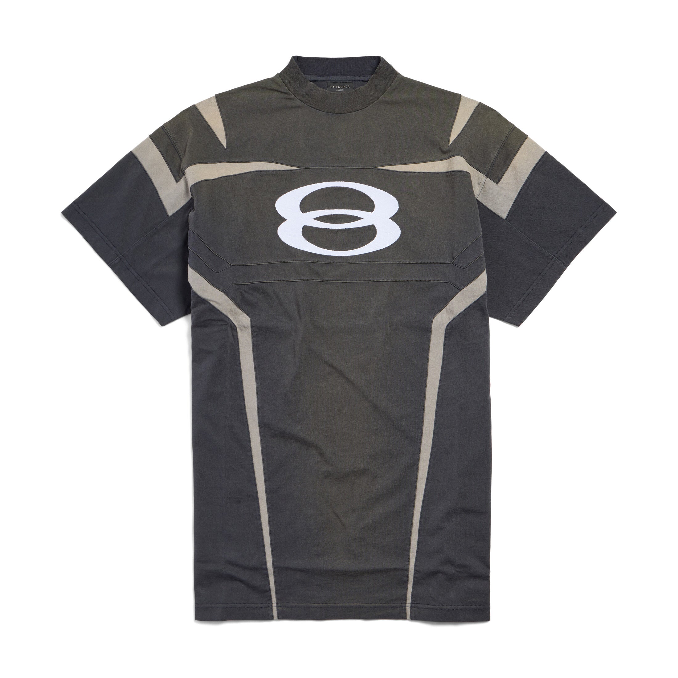 Balenciaga Unity Sports Icon Biker Men's Summer Logo Letter Printed Round Neck Short Sleeve T-Shirt #99878