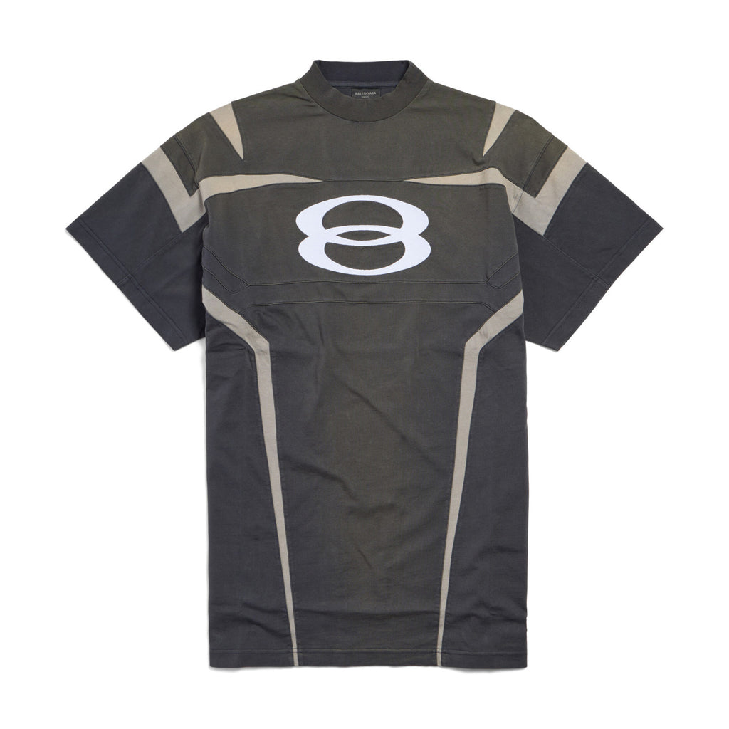 Balenciaga Unity Sports Icon Biker Men's Summer Logo Letter Printed Round Neck Short Sleeve T-Shirt #99878