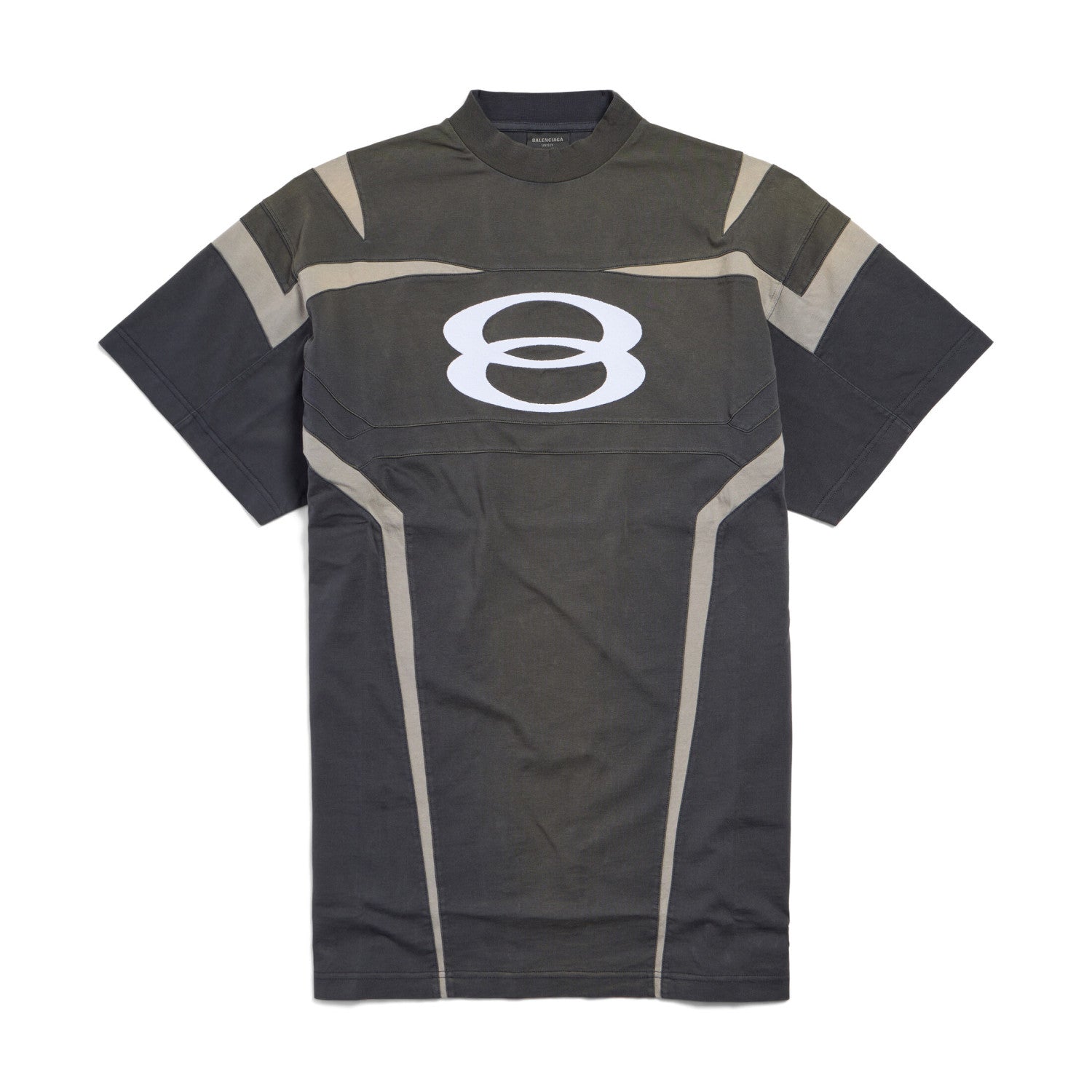 Balenciaga Unity Sports Icon Biker Men's Summer Logo Letter Printed Round Neck Short Sleeve T-Shirt #99878