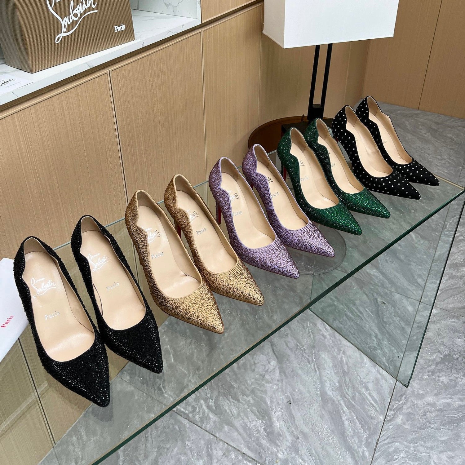 Christian Louboutin Diamond High Heels #333781