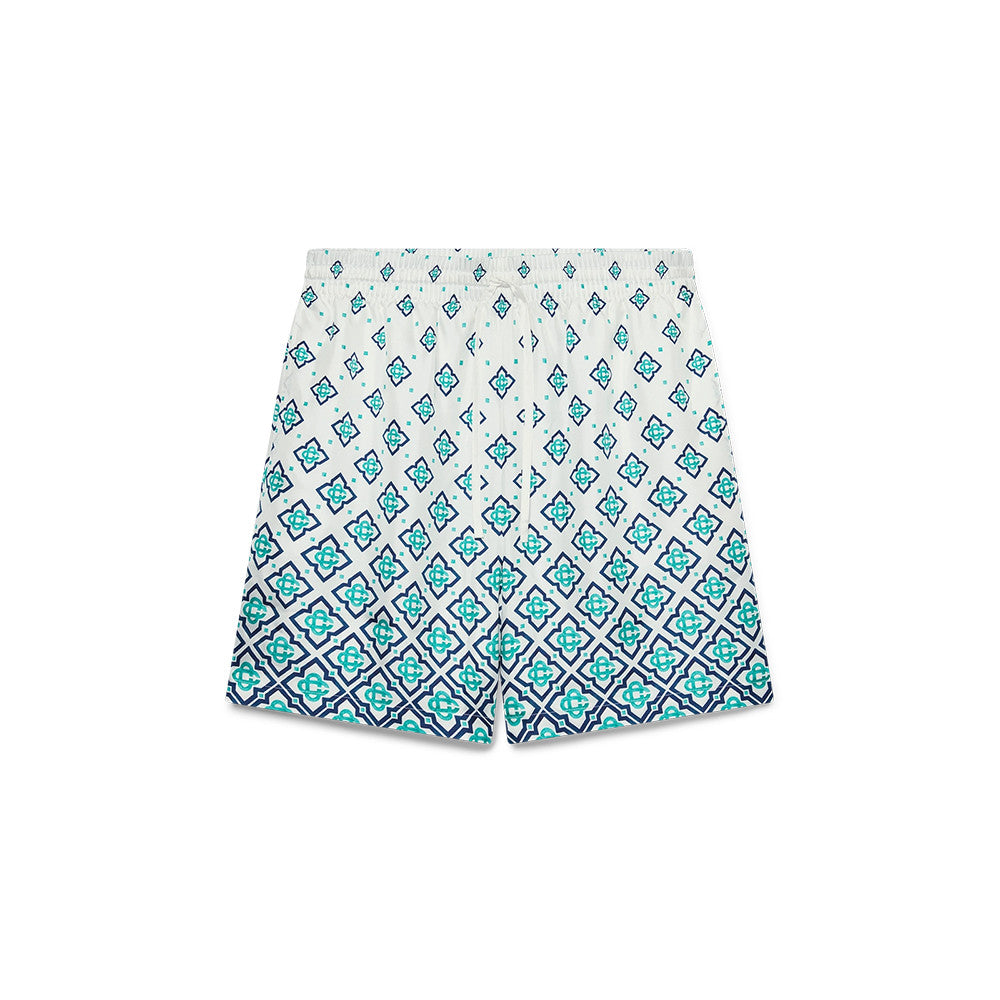 Casablanca Gradient Monogram Linen Shirt Shorts #337182