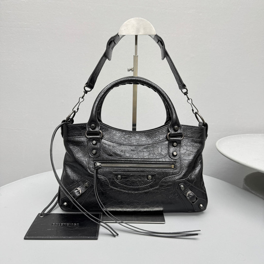 Balenciaga Le City Bag Medium in Black #333603