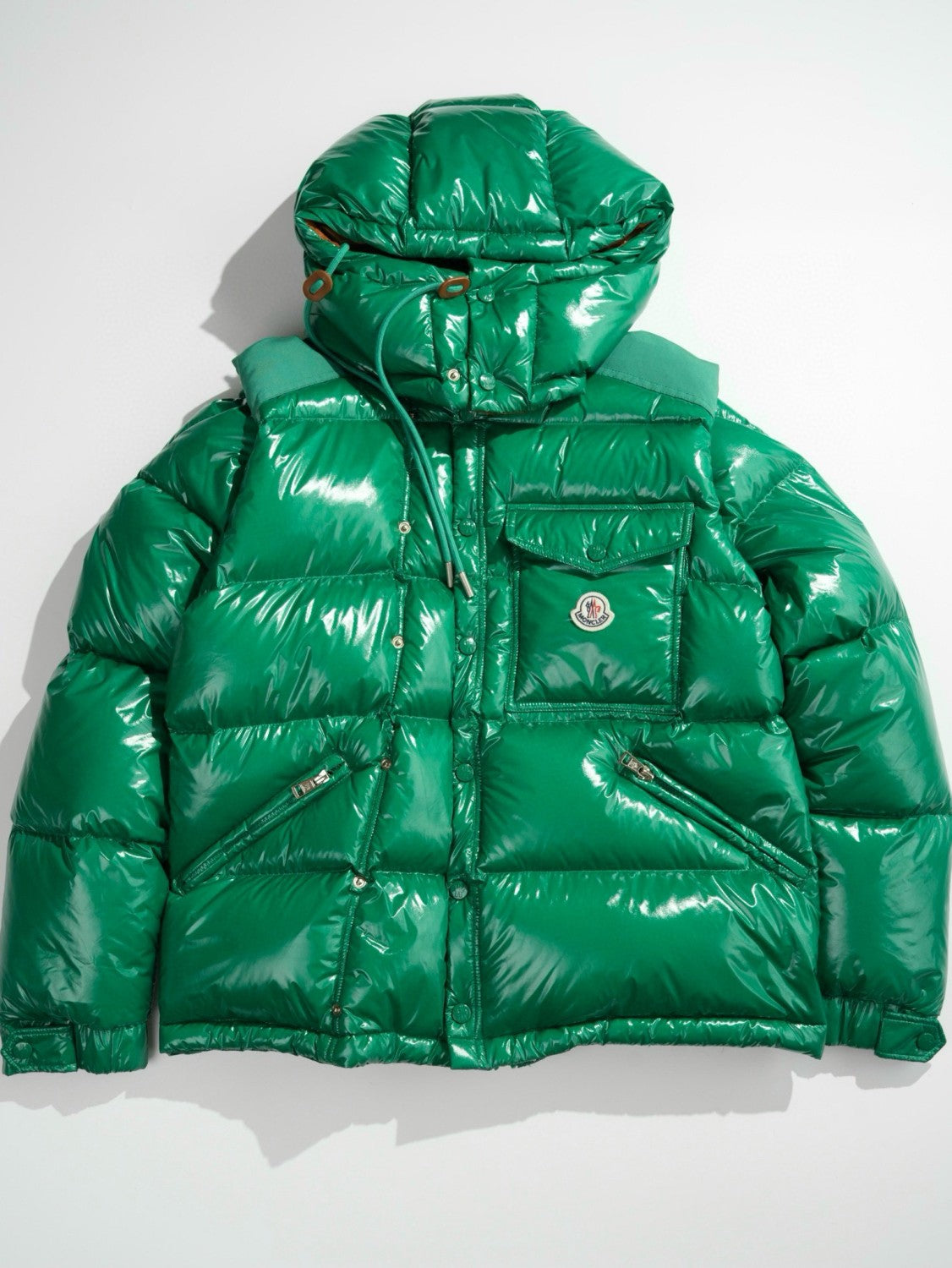 Moncler Men's Autumn and Winter Solid Color Adjustable Hood Removable Ichabod Puffer Down Jacket #73895