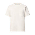 Louis Vuitton Men's Summer Solid Colour Pocket Round Neck Cotton Short Sleeve T-Shirt #74562