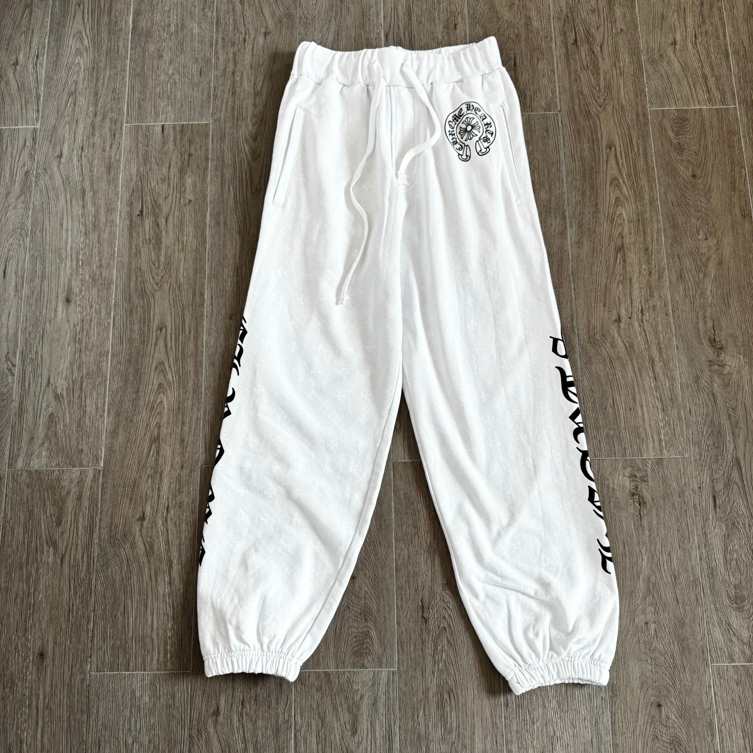 Chrome Hearts All Over Printed Dark Pattern Hooded Sweatshirt Pants #375717