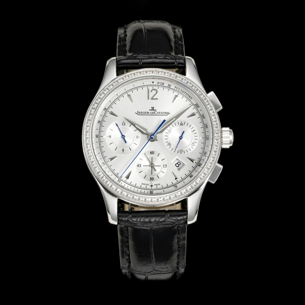 Jaeger LeCoultre Men's And Women's Classic Automatic Mechanical Movement Watches With Leather Straps  Watch Accessories #78362