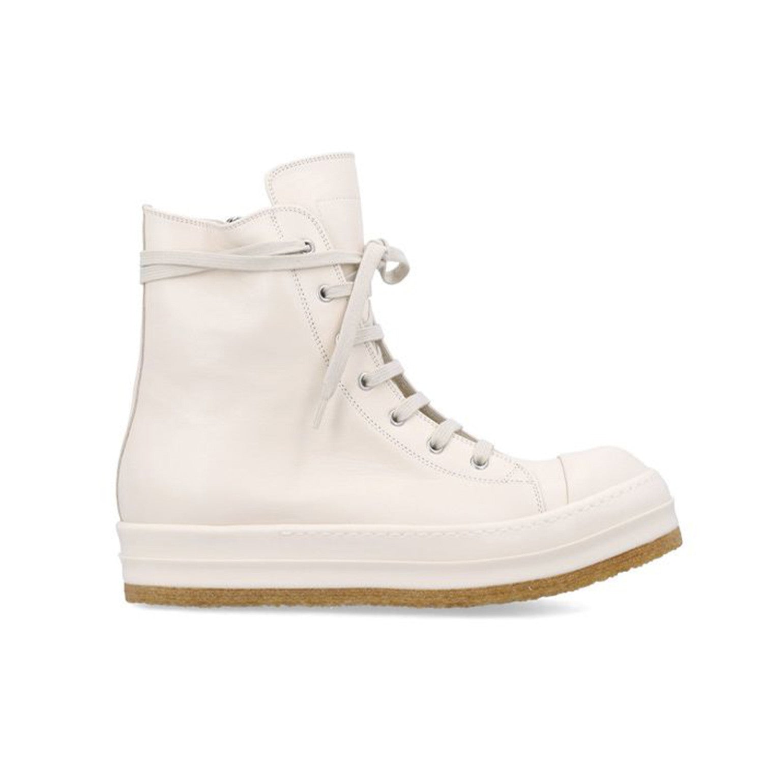 Rick Owens Men's Creep Fashion Casual Shoes Sports Shoes Four Seasons Trend Leather Thick Sole High-top Short Boots Ngvp #2192