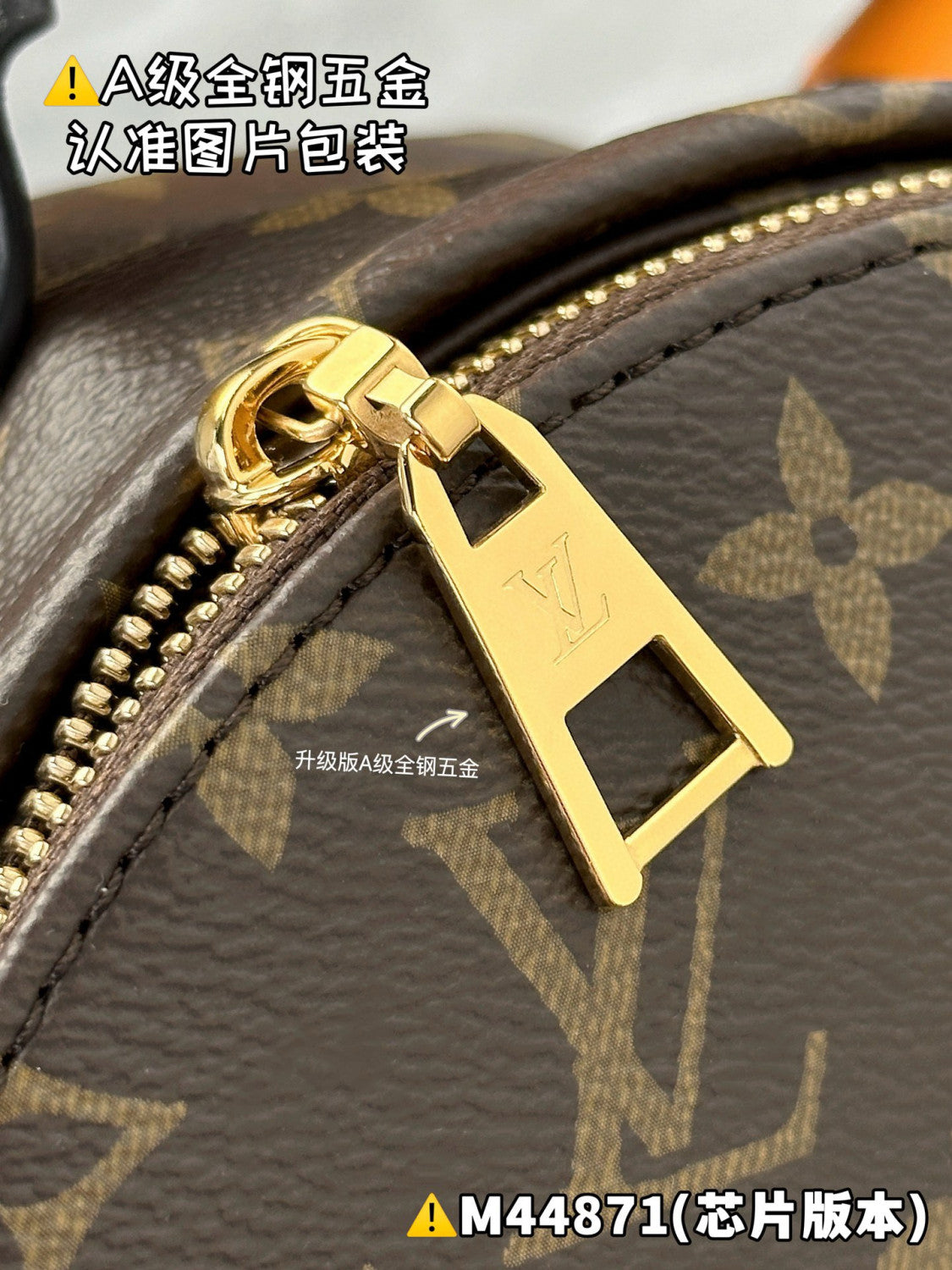Louis Vuitton Women's Palm Springs Small Shoulder Bag Logo Printed Zipper Closure Cowhide Backpack Solid Color Casual Bags #71892