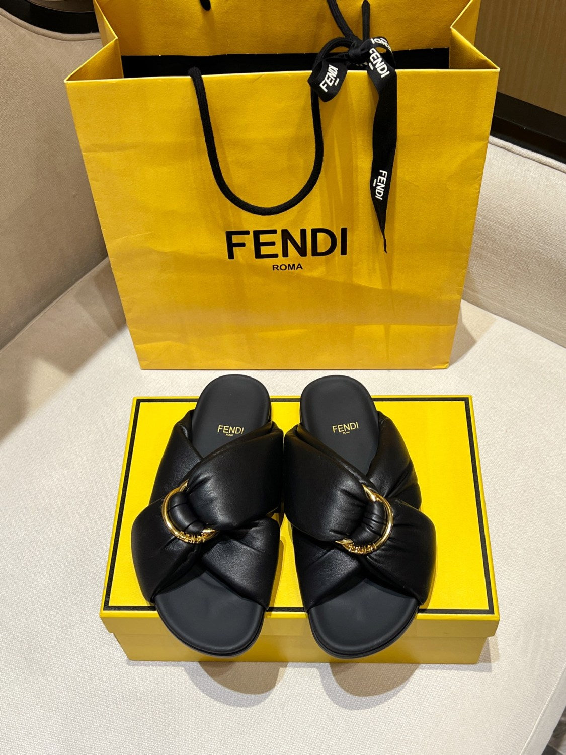 FENDI Fendi Feel Shoes Brown #388733