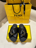FENDI Fendi Feel Shoes Brown #388733