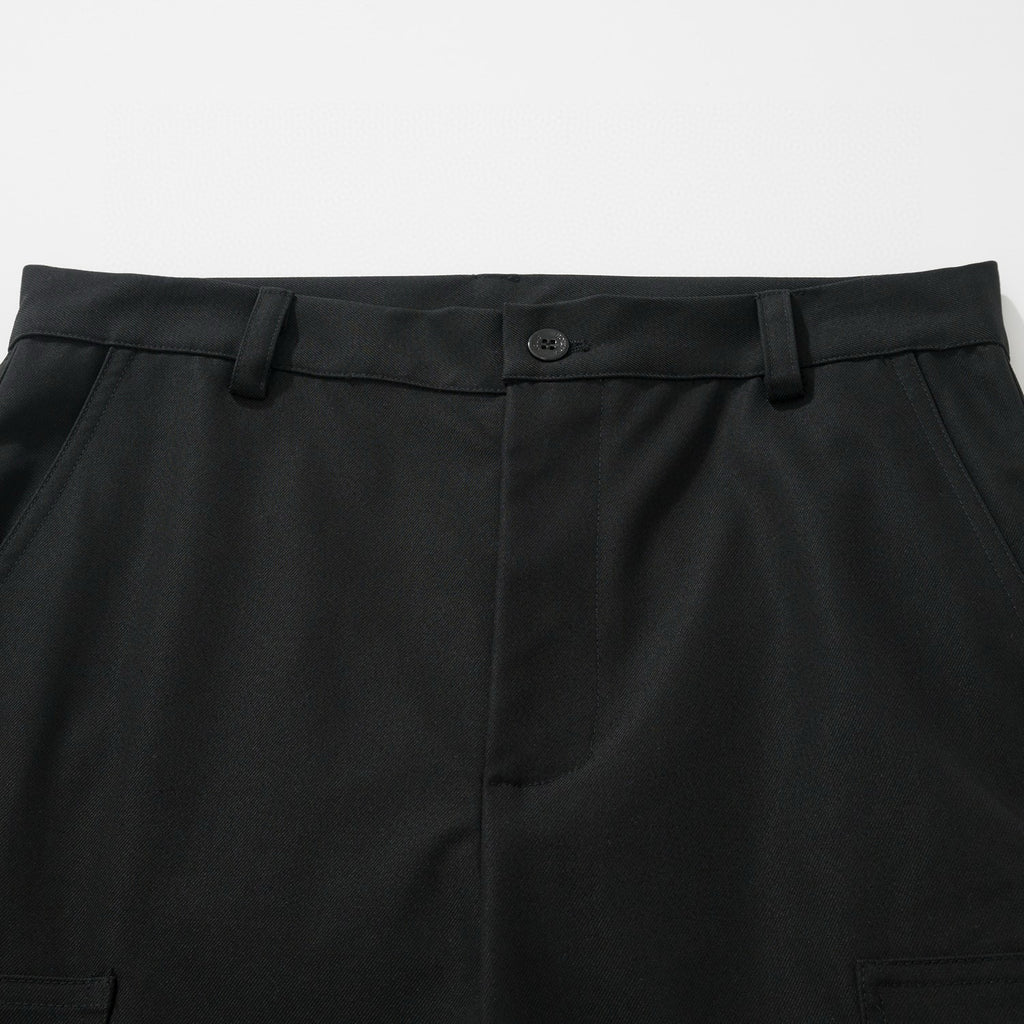 Louis Vuitton Men's Spring Summer Letter Printed Black Mid Waisted Casual Trousers Pants #99368