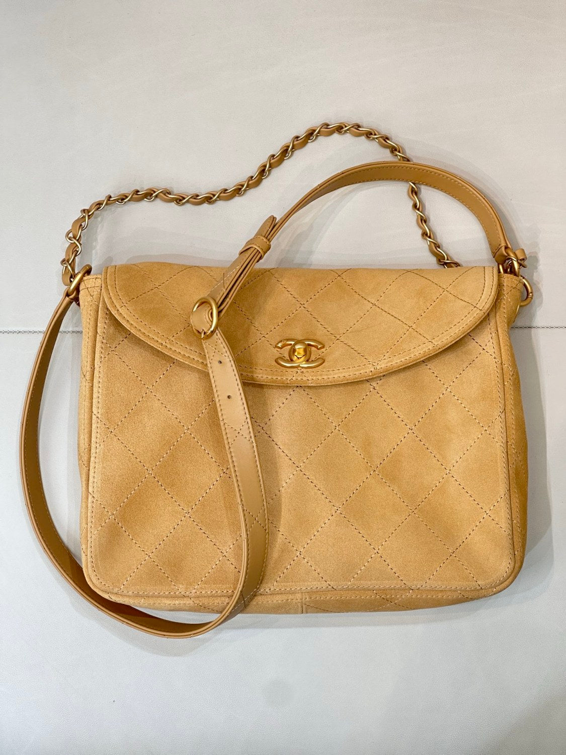 Chanel Suede Bobo Bag #380060