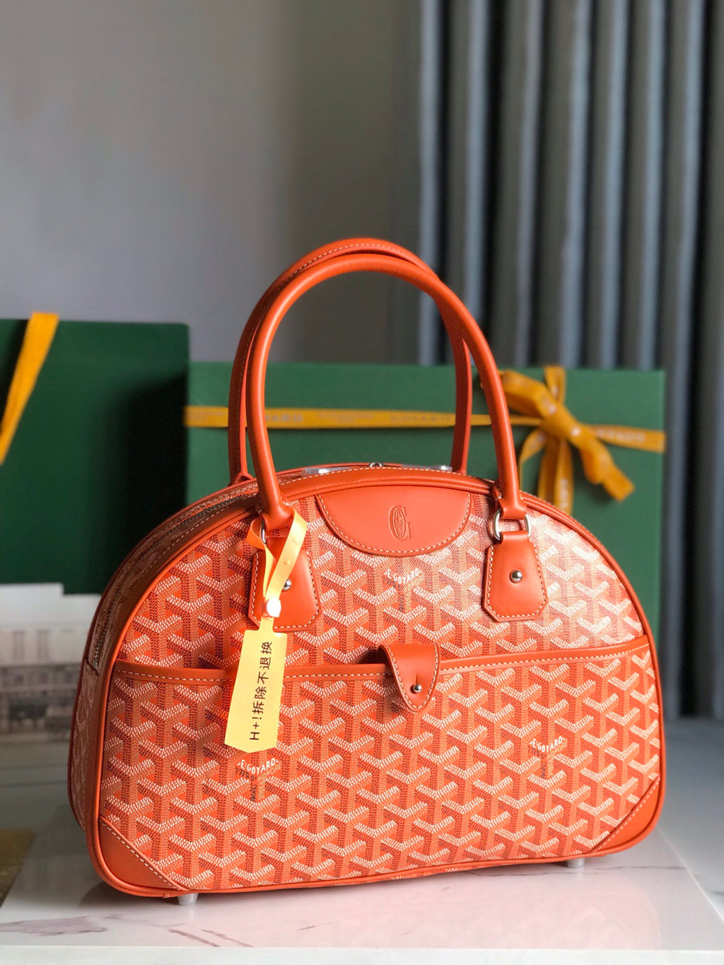 Goyard Large Bowling Bag Classic High-end Shoulder Bag Crossbody Bag Elegant Clutch Stylish Luxurious And Exquisite Bag Bags #196816