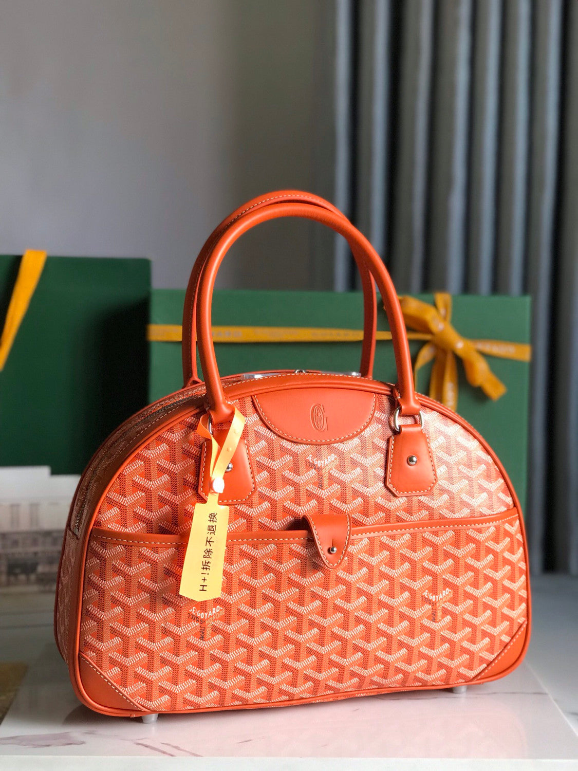Goyard Large Bowling Bag Classic High-end Shoulder Bag Crossbody Bag Elegant Clutch Stylish Luxurious And Exquisite Bag Bags #196816