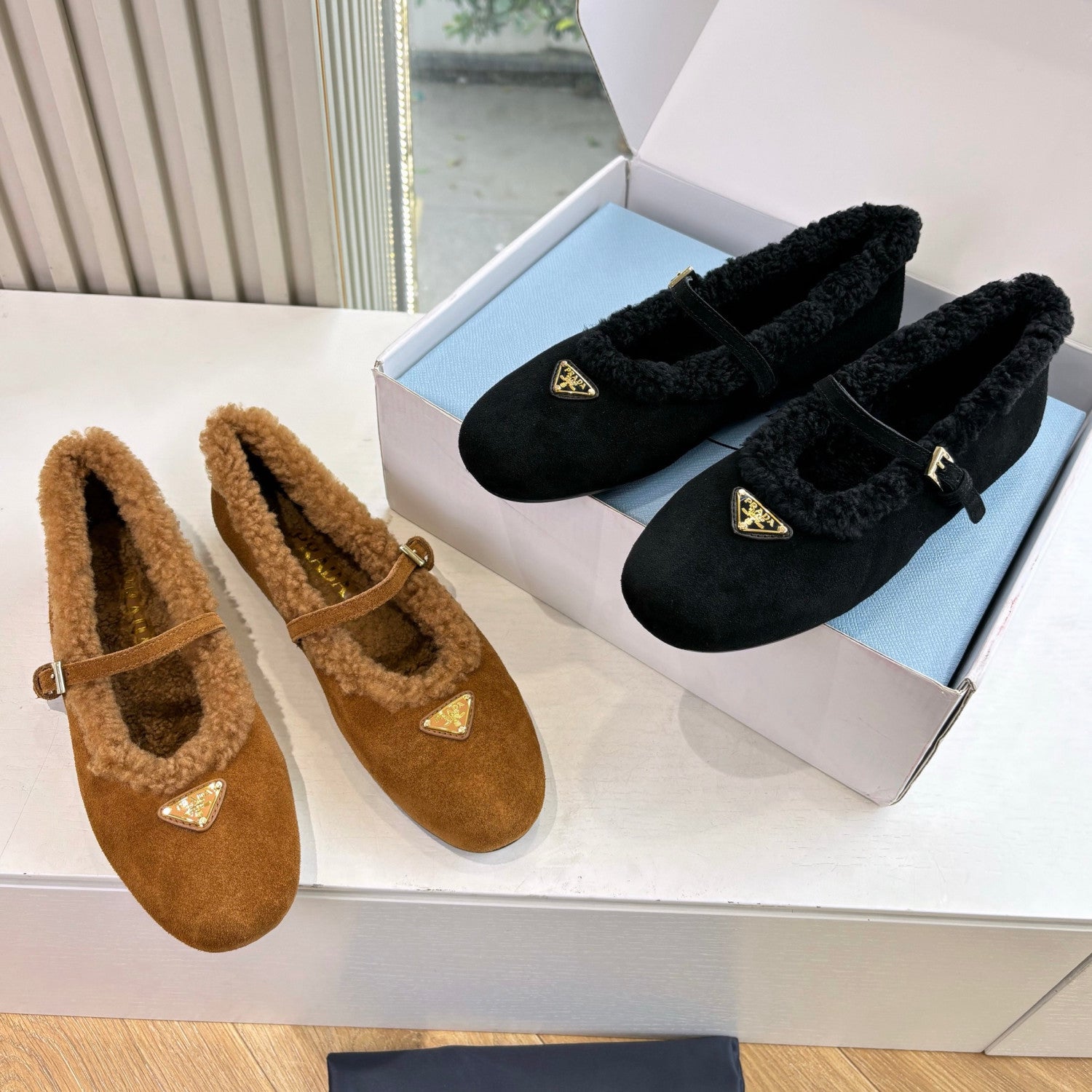 Prada Women's Mary Jane Loafers#334918
