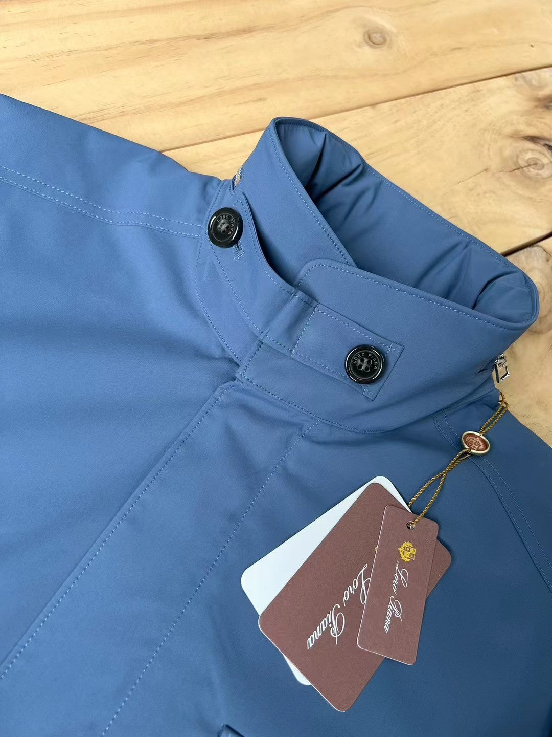 Loro Piana Standing Collar Long Sleeved Jacket #21867