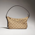 GUCCI Lady Lunetta Small Shoulder Bag GG Denim #384081