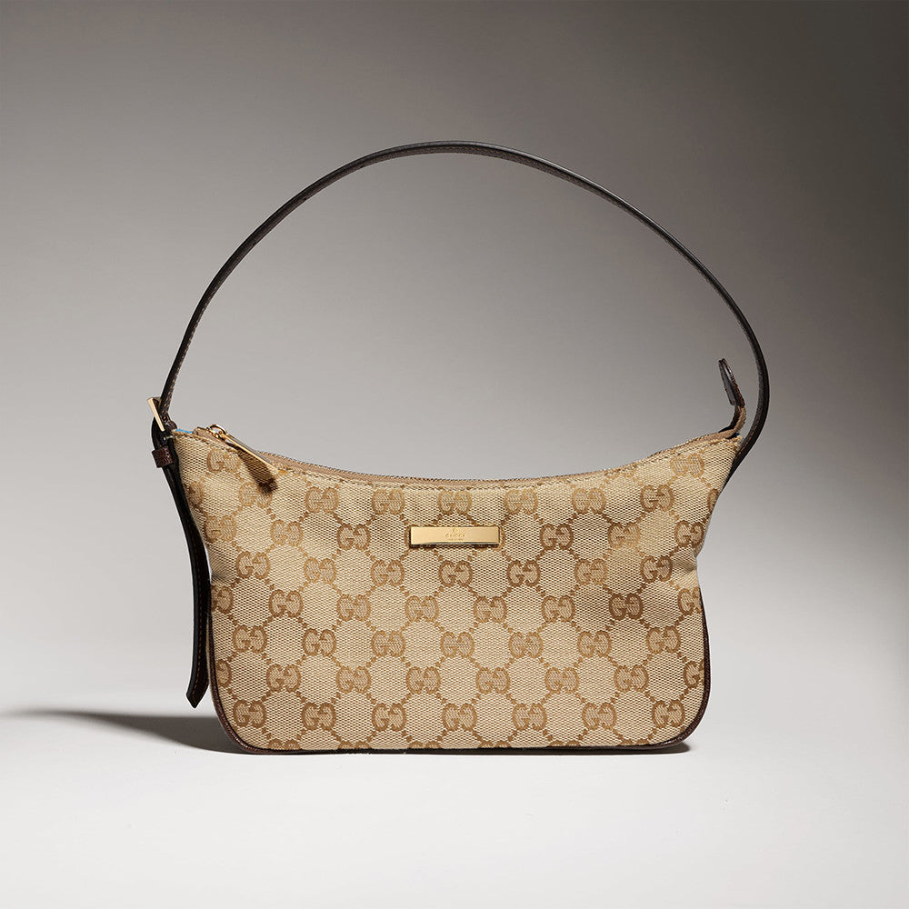 GUCCI Lady Lunetta Small Shoulder Bag GG Denim #384081