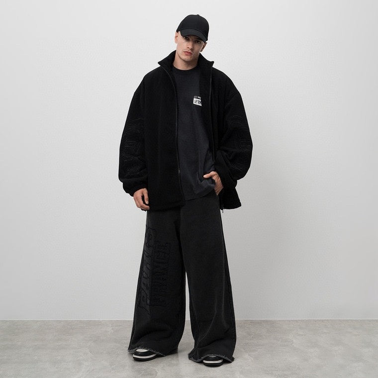 Vetements Men's Summer Black Round Neck Cotton Comfortable Loose Logo Printed Short Sleeve T-Shirt #73713