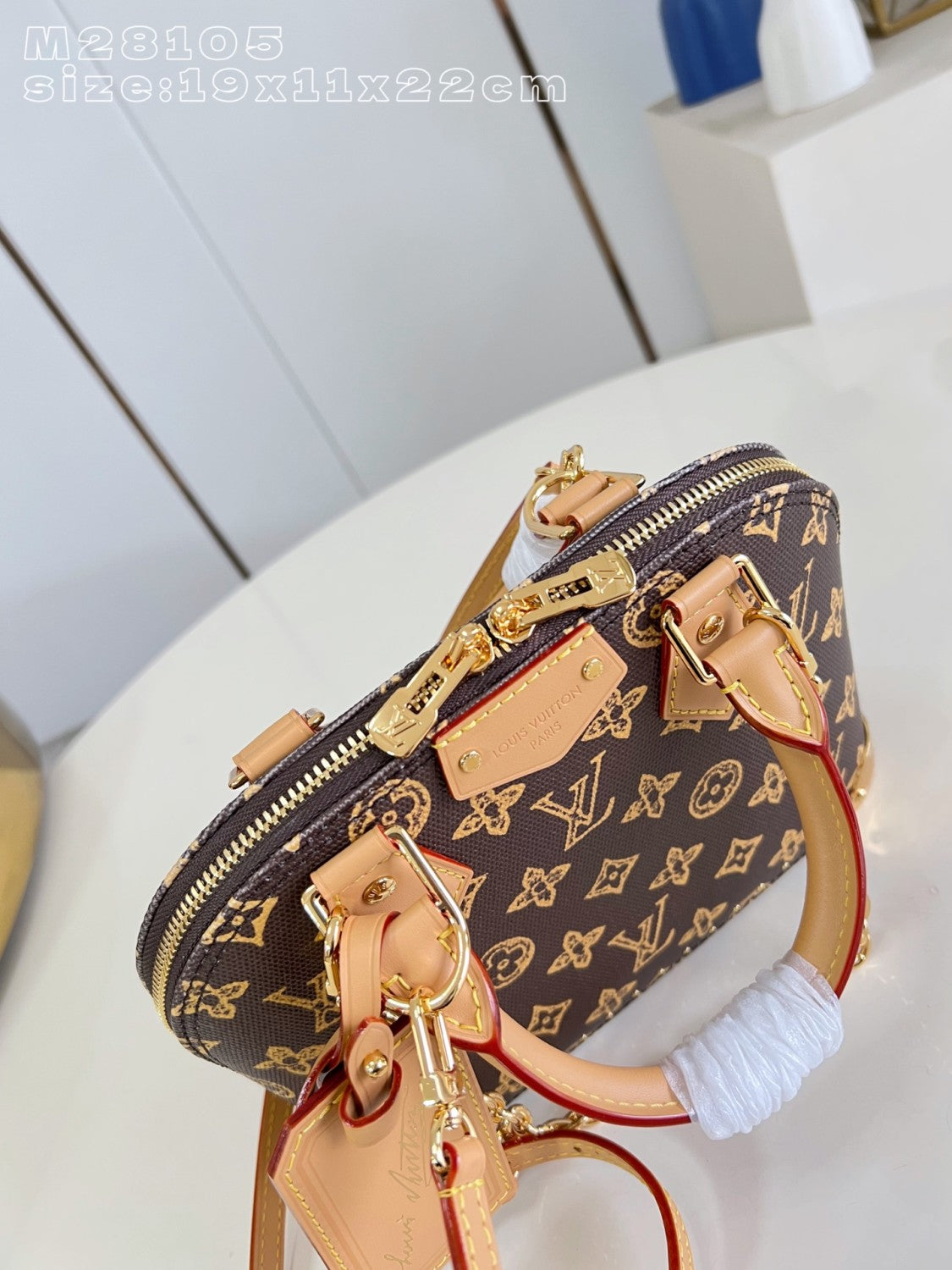 LOUIS VUITTON Alma Trunk BB Monogram Canvas Bags M28105 #377235