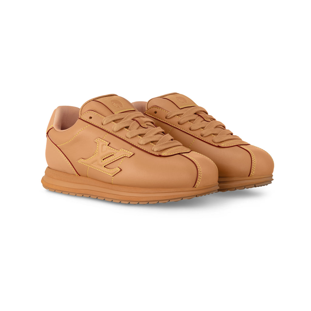 Louis Vuitton LV BUTTERSOFT Men's and Women's Spring/Summer Fashion Casual Round Toe Lace Up Logo Letter Decorated Leather Low Top Printed Sneakers Casual Shoes #78846  #335472