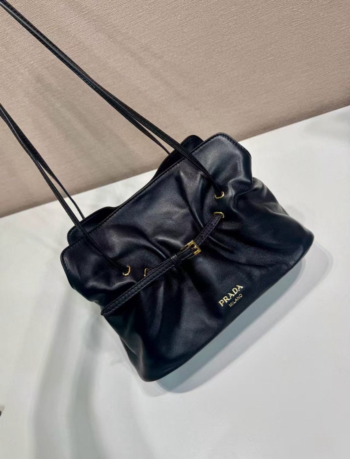 Prada Women's New 2025 Lambskin leather Cloud bag #193164