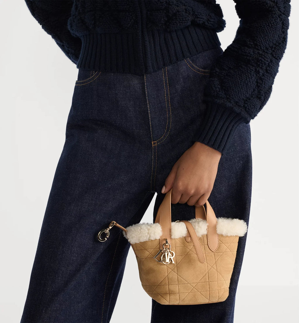 Dior Toujours Vertical Series Mini and Small Wool Model #333368