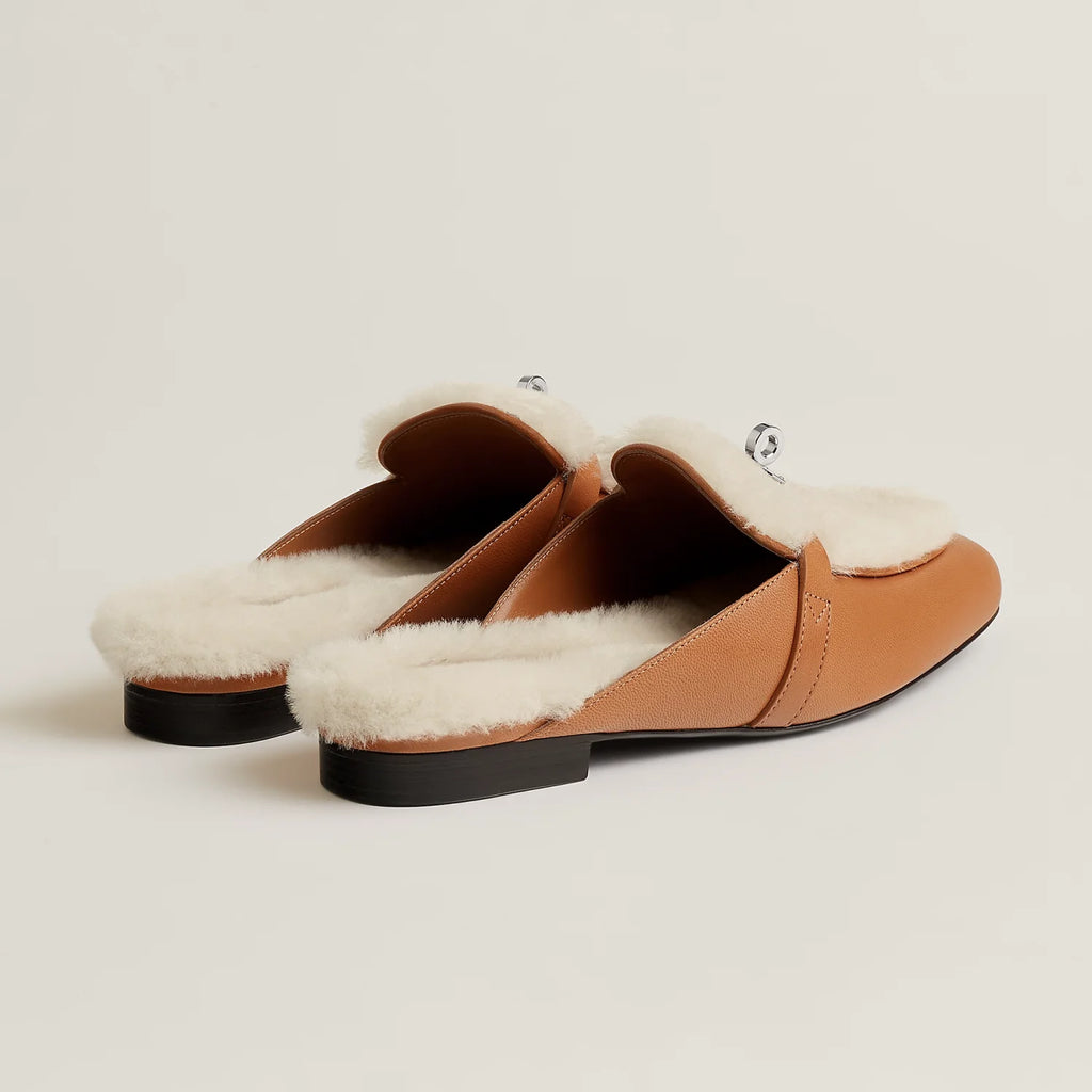 Hermes Oz mule Beige #334029