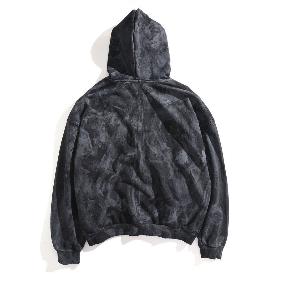 Balenciaga Men's And Women's Spring/Fall Fashion Casual Solid Color Letter Print Hooded Zipper and Hooded Pullover Long Sleeve Sweatshirt Jacket #78935