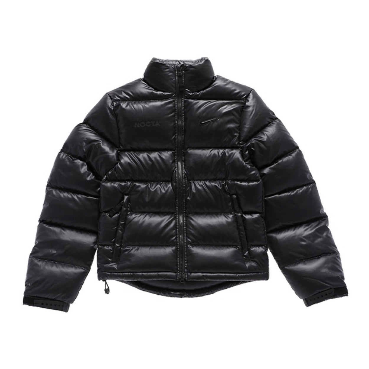 Nike x Drake Nocta Men's Winter Solid Colour Logo Lapel Zipper Long Sleeve Puffer Down Jacket #97737