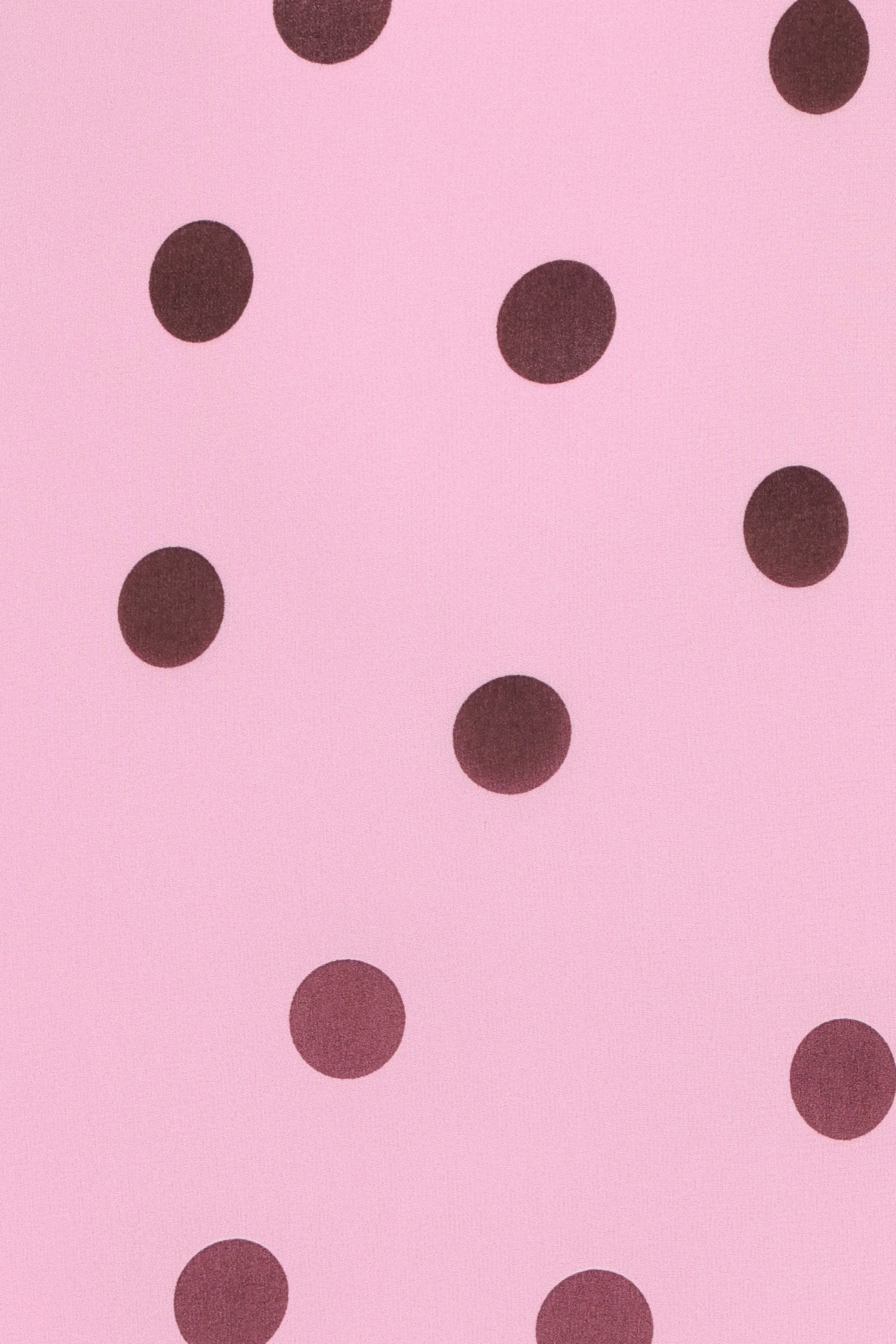 Keani Maxi Dress - Pink Polka Dot