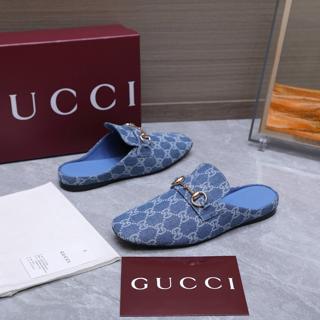 Gucci Flat Loafers Slippers #388039