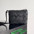 Bottega Veneta  Diago Women's And Men's Fashion Casual Leather Bag With Lychee Texture Magnetic Clasp And Braided Design Shoulder Bag And Crossbody Bag Bags 795637V4FV18803 #78344